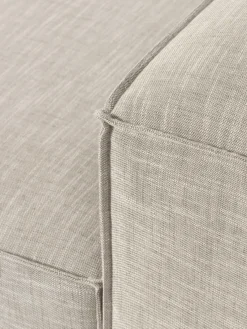 Sofás></noscript>Westwing Collection Diván modular de mezcla de lino Lennon Mezcla de lino gris