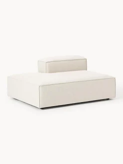 Sofás></noscript>Westwing Collection Diván modular de mezcla de lino Lennon Mezcla de lino beige