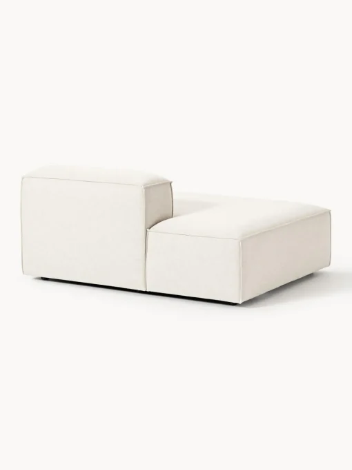 Sofás>Westwing Collection Diván modular de mezcla de lino Lennon Mezcla de lino beige