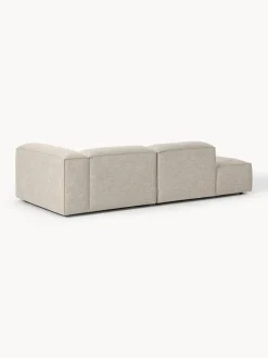 Sofás></noscript>Westwing Collection Diván modular de mezcla de lino Lennon Mezcla de lino gris