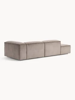 Sofás></noscript>Westwing Collection Diván modular de pana Lennon Pana taupe