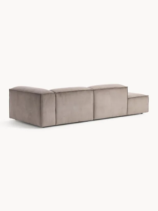 Sofás>Westwing Collection Diván modular de pana Lennon Pana taupe