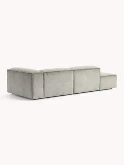 Sofás></noscript>Westwing Collection Diván modular de pana Lennon Pana gris