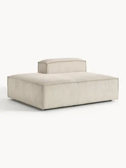 Sofás></noscript>Westwing Collection Diván modular de pana Lennon Pana beige claro