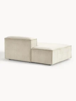 Sofás></noscript>Westwing Collection Diván modular de pana Lennon Pana beige claro