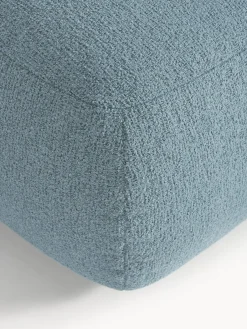Sofás></noscript>Westwing Collection Diván modular en tejido bouclé Sofia Bouclé azul