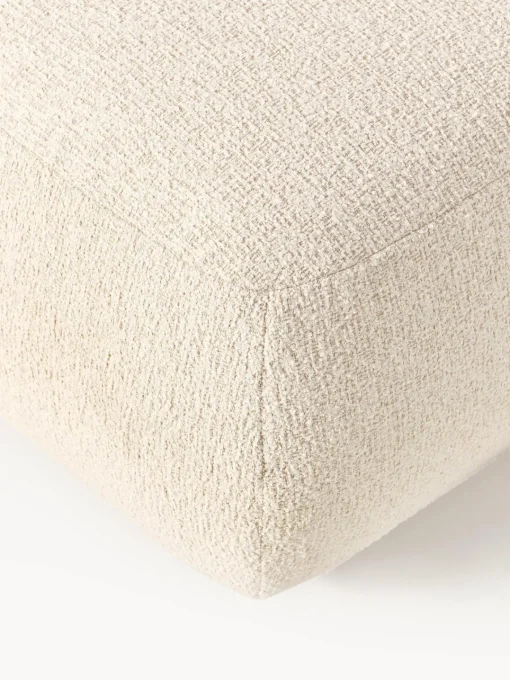 Sofás>Westwing Collection Diván modular en tejido bouclé Sofia Bouclé beige claro