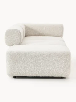 Sofás></noscript>Westwing Collection Diván modular en tejido bouclé Anton Bouclé blanco Off White