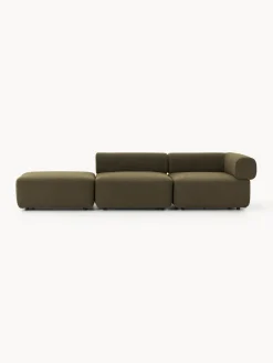 Hot Diván modular en tejido bouclé Anton Sofás