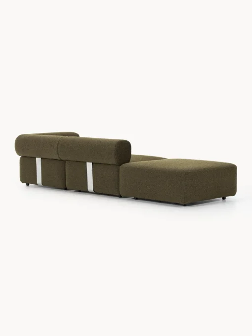 Hot Diván modular en tejido bouclé Anton Sofás