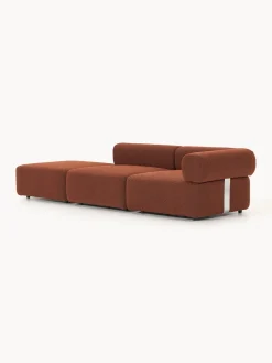 Online Diván modular en tejido bouclé Anton Sofás