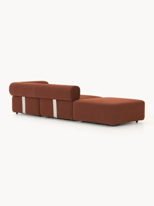 Online Diván modular en tejido bouclé Anton Sofás
