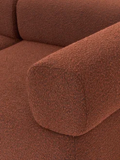 Online Diván modular en tejido bouclé Anton Sofás