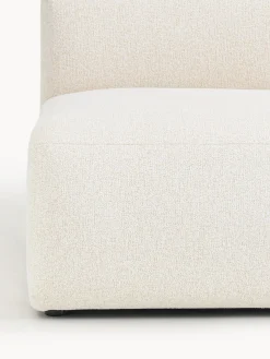 Sofás></noscript>Westwing Collection Diván modular en tejido bouclé Sofia Bouclé jaspeado, blanco crema