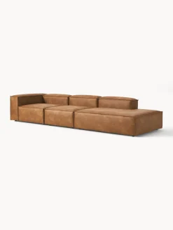 New Diván modular grande de cuero reciclado Lennon Sofás