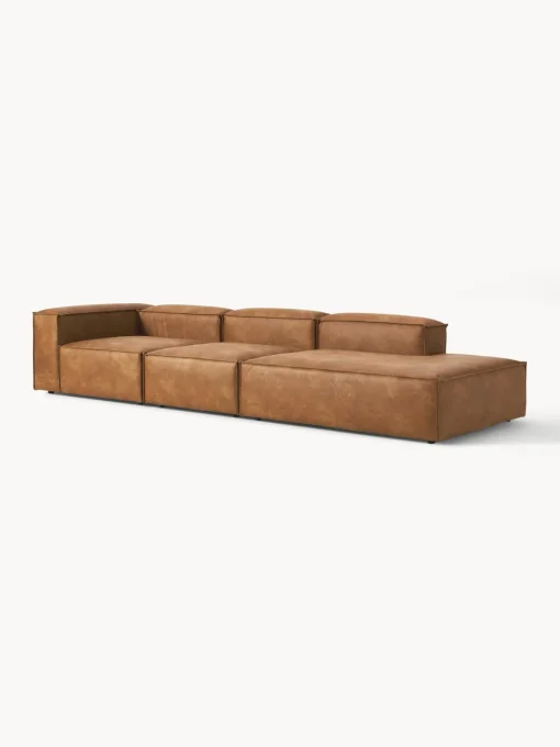 New Diván modular grande de cuero reciclado Lennon Sofás