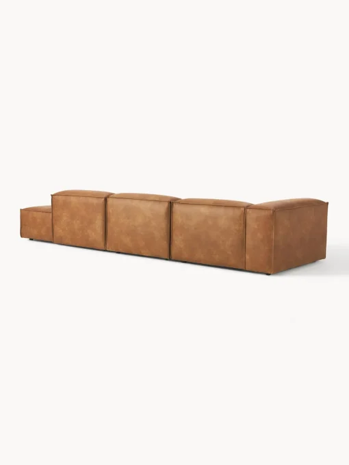 New Diván modular grande de cuero reciclado Lennon Sofás