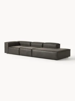 Best Diván modular grande de cuero reciclado Lennon Sofás