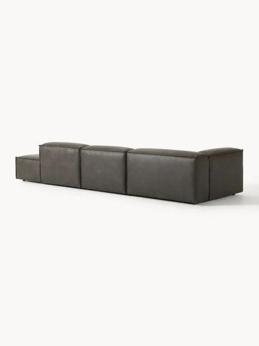 Best Diván modular grande de cuero reciclado Lennon Sofás