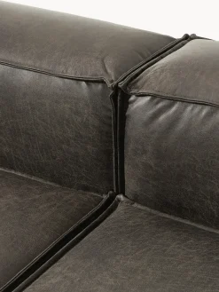 Best Diván modular grande de cuero reciclado Lennon Sofás