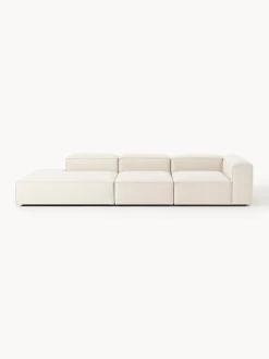 Diván modular grande de mezcla de lino Lennon Sofás