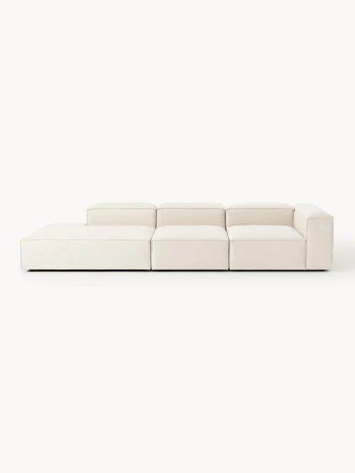Diván modular grande de mezcla de lino Lennon Sofás