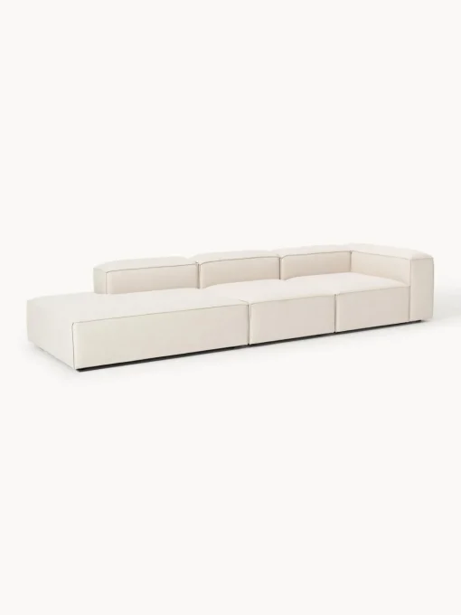 Diván modular grande de mezcla de lino Lennon Sofás