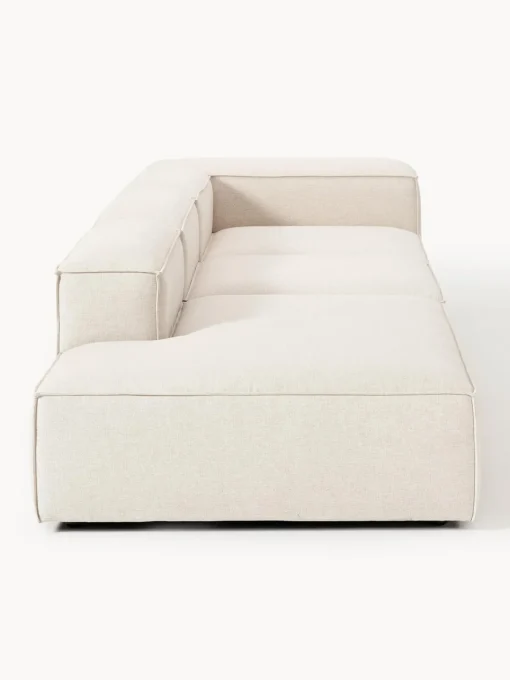 Diván modular grande de mezcla de lino Lennon Sofás