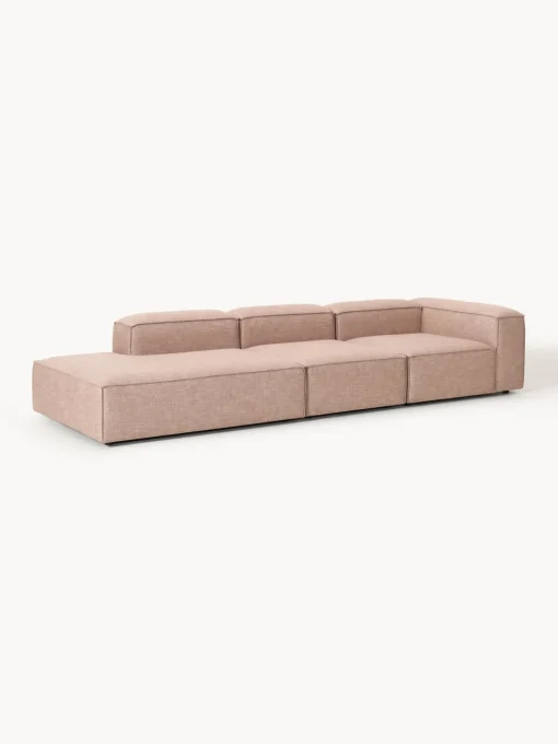 New Diván modular grande de mezcla de lino Lennon Sofás