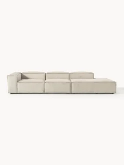 Diván modular grande de pana Lennon Sofás