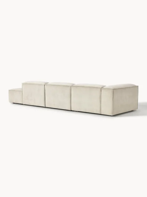 Diván modular grande de pana Lennon Sofás