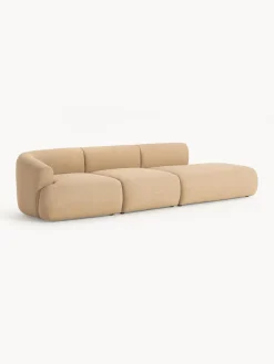 Diván modular grande en tejido bouclé Sofia Sofás