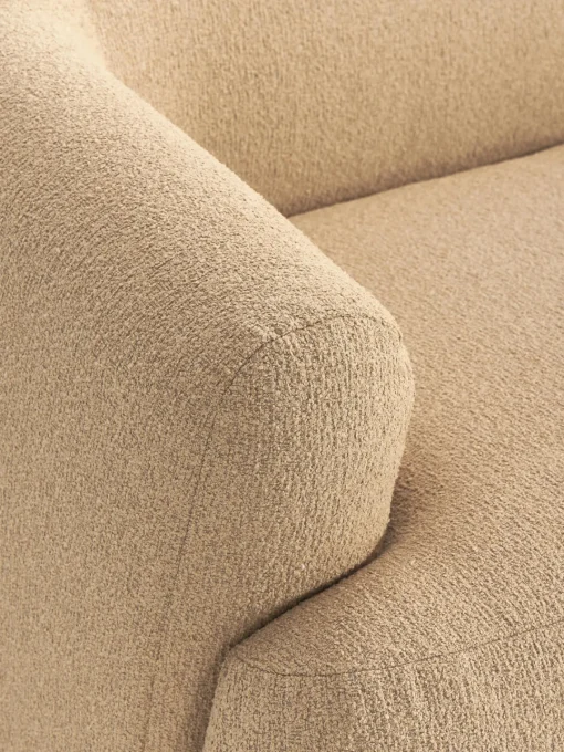 Diván modular grande en tejido bouclé Sofia Sofás