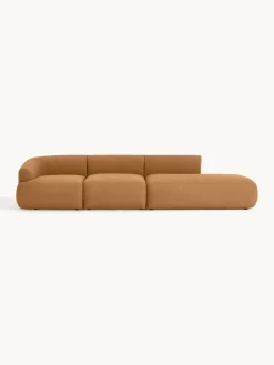 Sale Diván modular grande en tejido bouclé Sofia Sofás