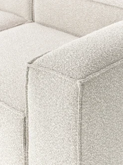 Online Diván modular grande en tejido bouclé Lennon Sofás