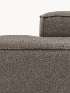 Sofás></noscript>Westwing Collection Diván modular grande en tejido bouclé Lennon Bouclé greige