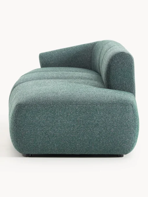 Sale Diván modular grande en tejido bouclé Sofia Sofás