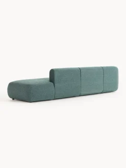 Sale Diván modular grande en tejido bouclé Sofia Sofás