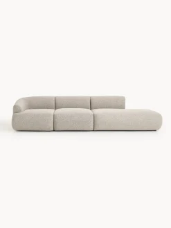 Best Diván modular grande en tejido bouclé Sofia Sofás