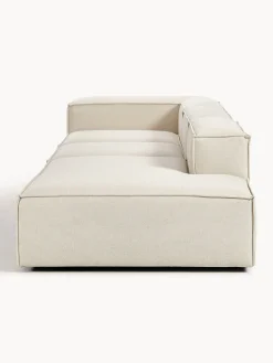 Sofás></noscript>Westwing Collection Diván modular grande Lennon Tejido blanco Off White