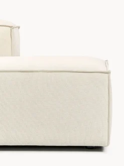 Sofás></noscript>Westwing Collection Diván modular grande Lennon Tejido blanco Off White