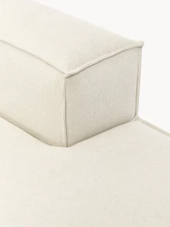 Sofás></noscript>Westwing Collection Diván modular grande Lennon Tejido blanco Off White