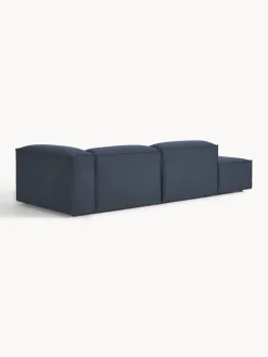 Sofás></noscript>Westwing Collection Diván modular Lennon Tejido azul oscuro