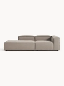 Sofás>Westwing Collection Diván modular Lennon Tejido taupe