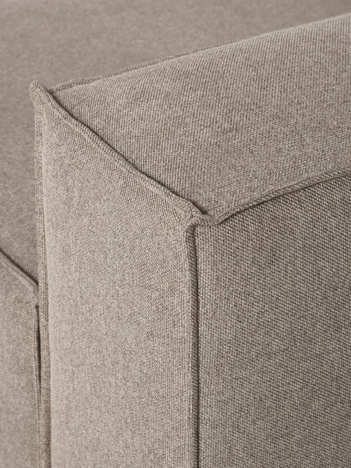 Sofás>Westwing Collection Diván modular Lennon Tejido taupe