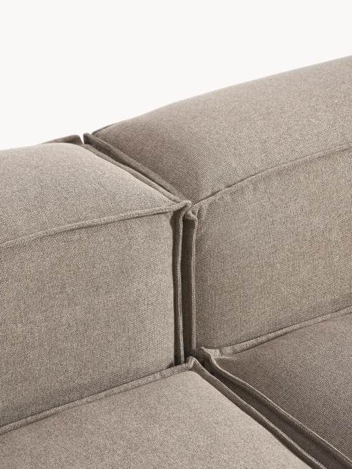 Sofás>Westwing Collection Diván modular Lennon Tejido taupe