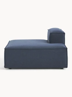 Sofás></noscript>Westwing Collection Diván modular Lennon Tejido azul oscuro