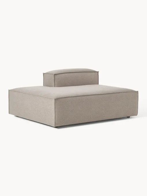 Sofás>Westwing Collection Diván modular Lennon Tejido taupe