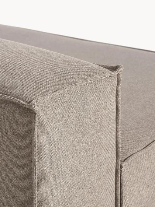 Sofás>Westwing Collection Diván modular Lennon Tejido taupe