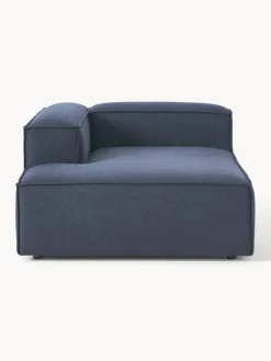 Sofás></noscript>Westwing Collection Diván modular Lennon Tejido azul oscuro